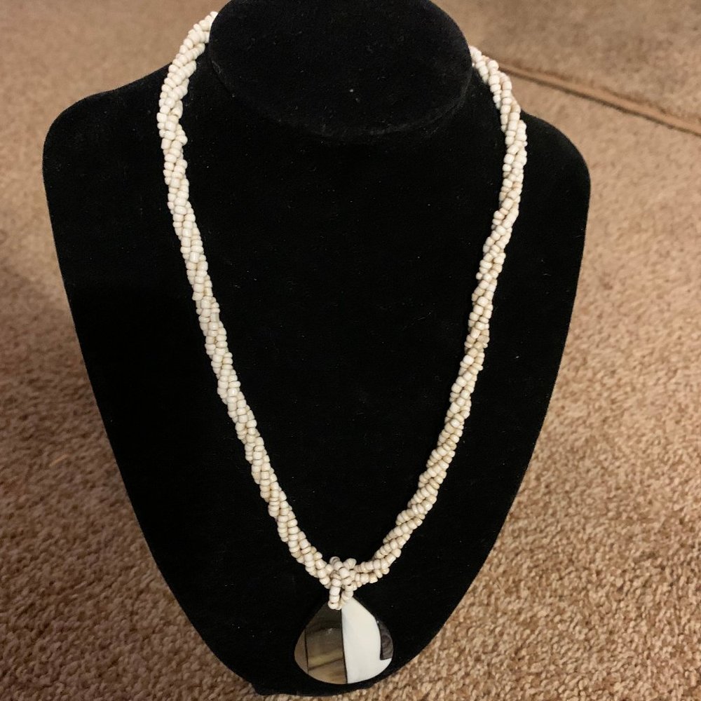 Mother of Pearl beaded necklace